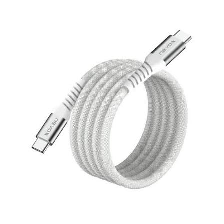 Cable JCID-02 Type-C to Type-C / 100W / 1M / White