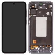 LCD SAMSUNG A56 / A566 BLACK WITH FRAME IPS (KAIKU)