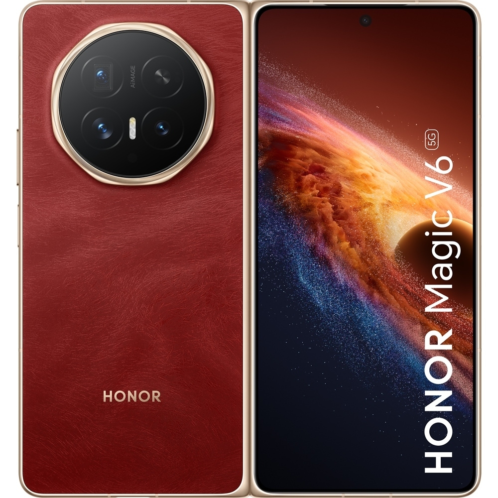 HONOR Magic V6 5G, 512GB, 16GB RAM, Dual SIM, Red