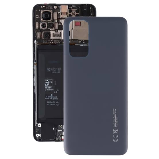 BATTERY COVER XIAOMI Redmi Note 11 / Redmi Note 11S (Black) Original