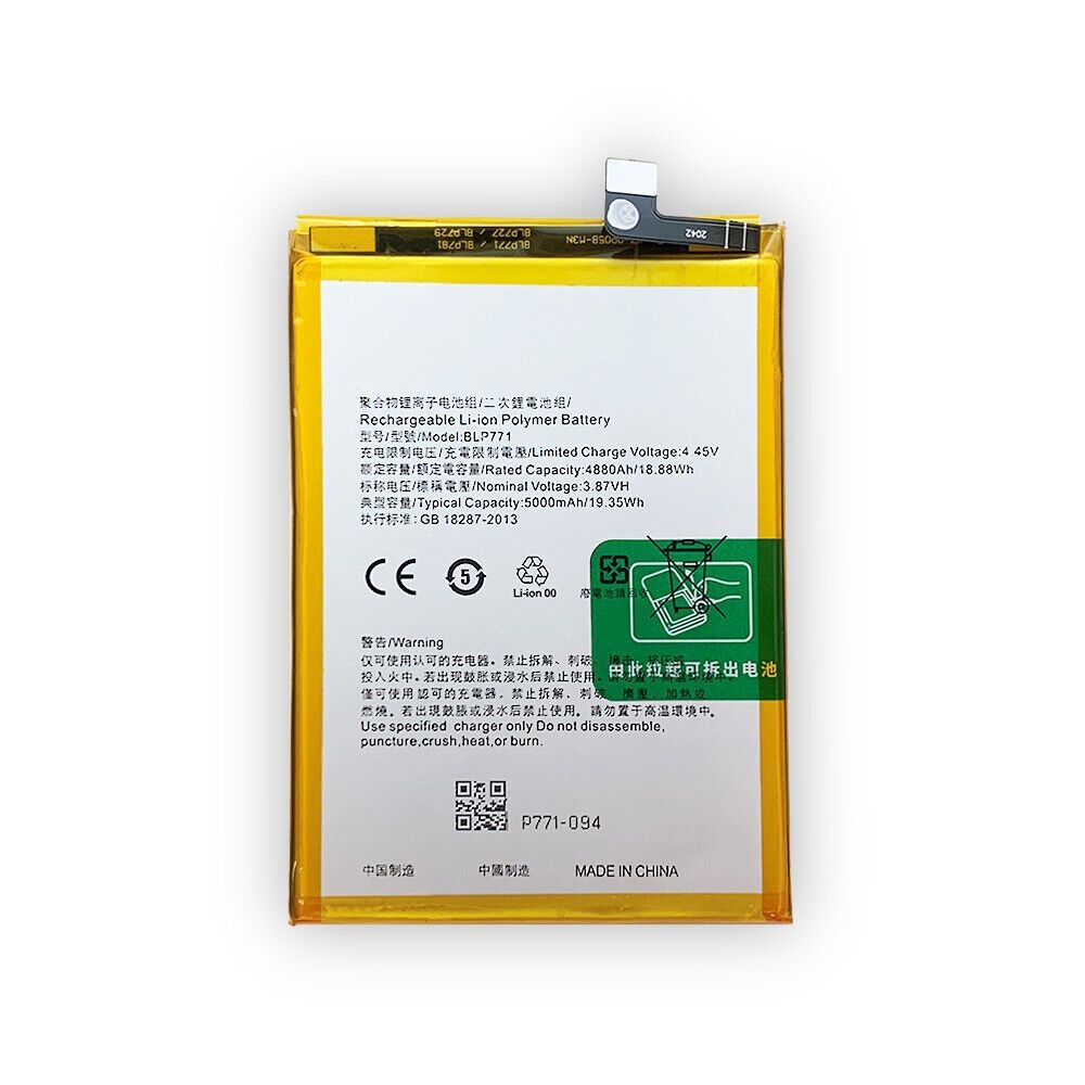 BATTERY REALME BLP771 / 6i / C3 / C25Y / Narzo 10 (Packing)