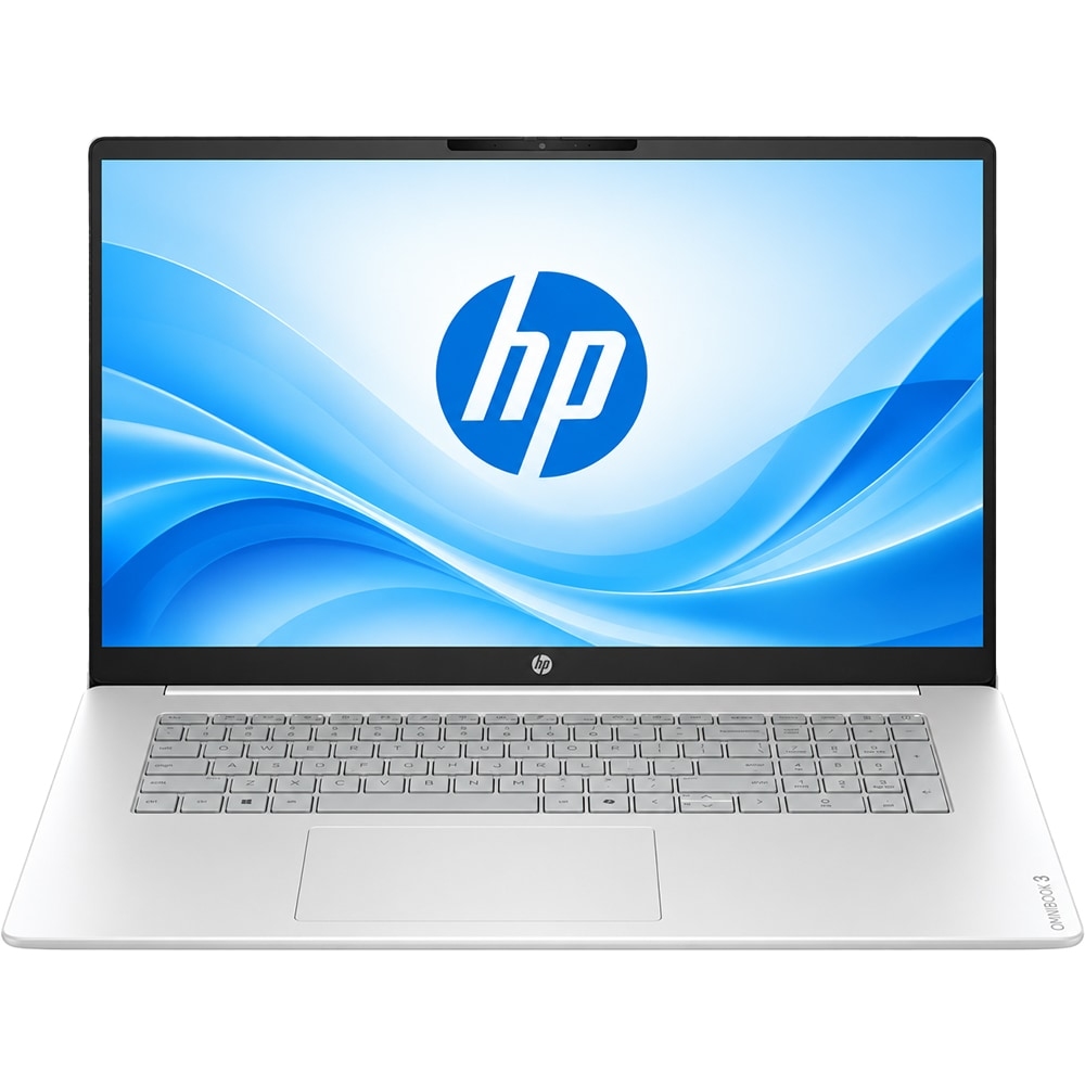 HP OmniBook 3 AI 17-dg0005nn, Intel Core 5 315 pana la 4.3GHz, 17.3' Full HD, 12GB, SSD 512GB, Intel