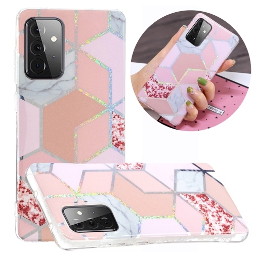 Husa Extra SAMSUNG A72 5G / 4G Plating (Pink Rhombus)