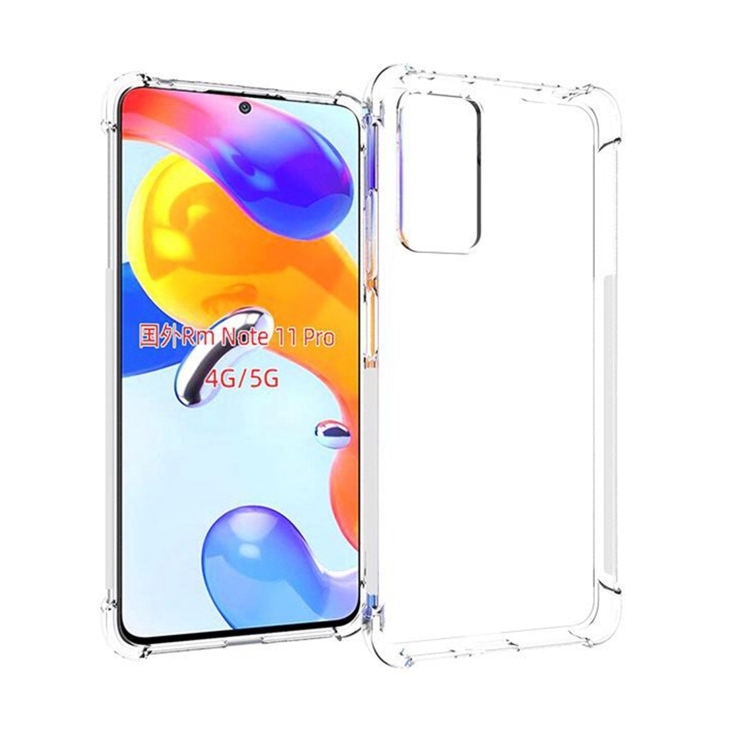 Xiaomi Redmi Note 11 Pro 4G / 5G Transparent TPU Case