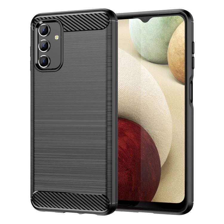 Samsung A04S Brushed Carbon TPU (Black)