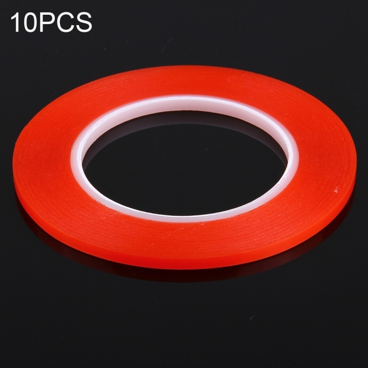 Double Sided Adhesive Sticker 2mm / 25m (Red)