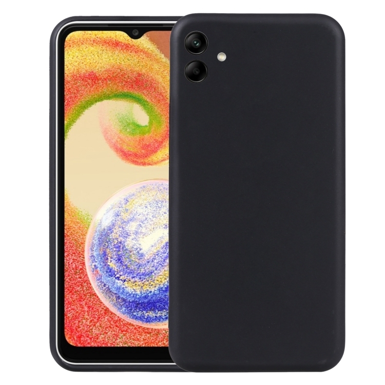 Husa p/u Samsung Galaxy A04 TPU Phone Case (Black)