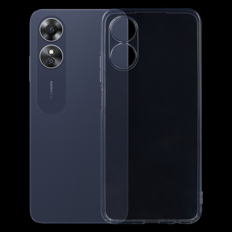 OPPO A17 Transparent TPU Case