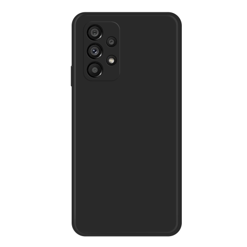 Samsung A53 5G Imitation Liquid Silicone Husa (Black)