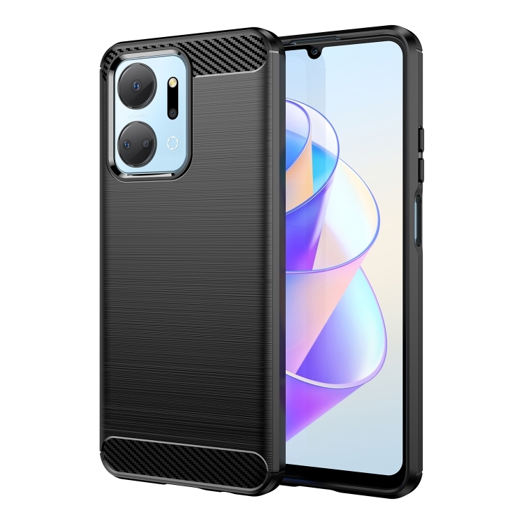 Honor X7a Brushed Carbon TPU (Black)