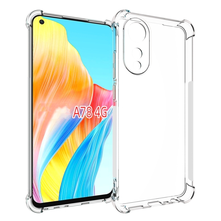 OPPO A78 4G Transparent TPU Case