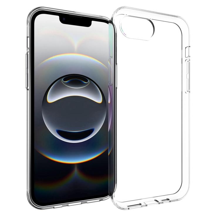 iPhone 16e Waterproof Texture TPU Phone Husa (Transparent)