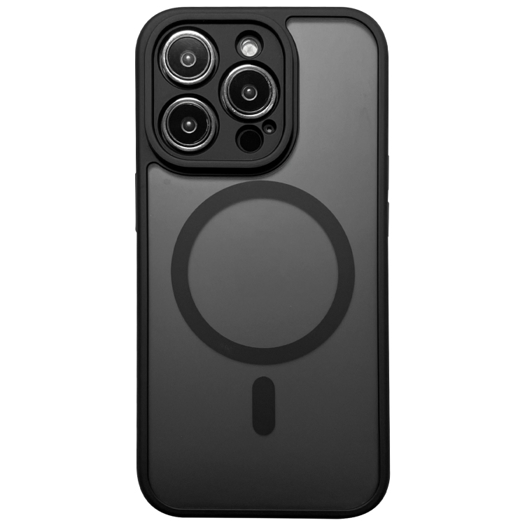 Husa p/u iPhone 13 Pro MagSafe Magnetic + PC Phone (Black)