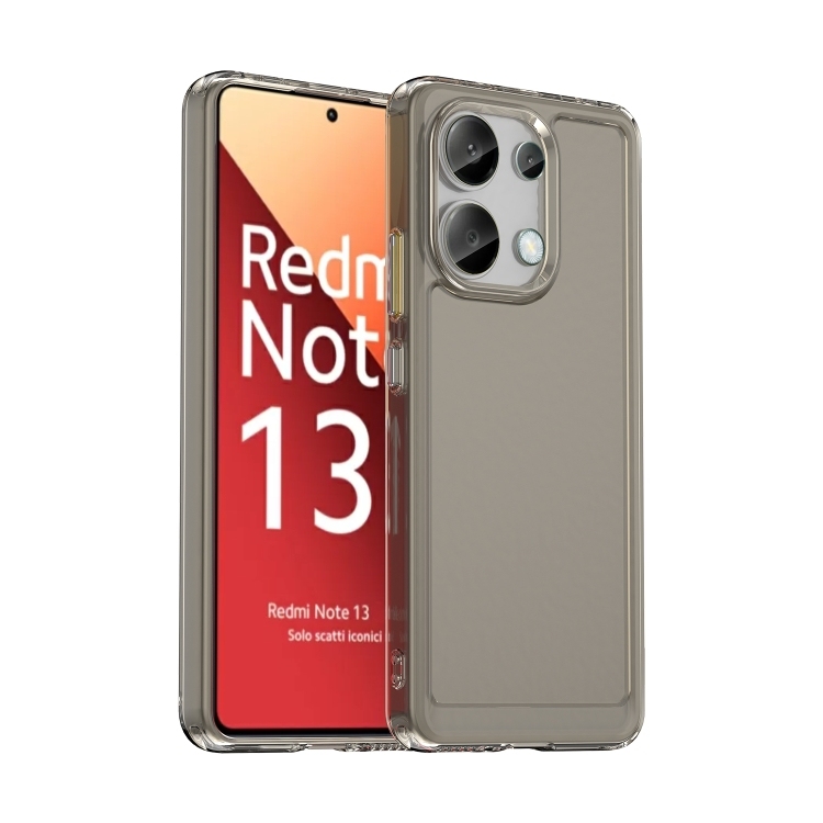 Xiaomi Redmi Note 13 4G Candy Series TPU Phone Husa (Transparent Grey)