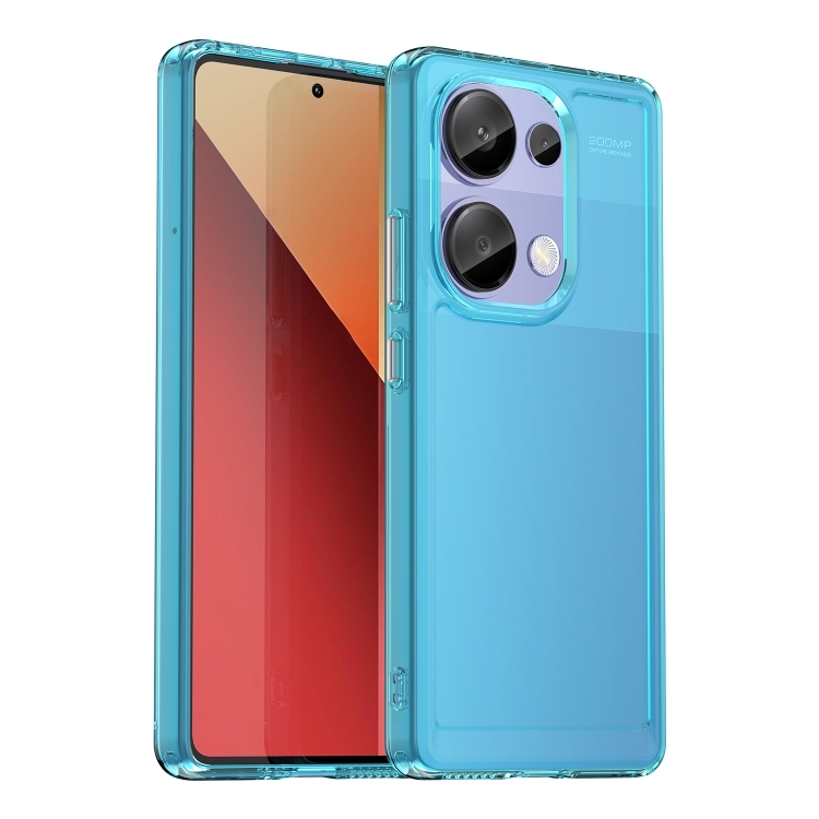 Xiaomi Redmi Note 13 Pro 4G Candy Series TPU Phone Husa (Transparent Blue)