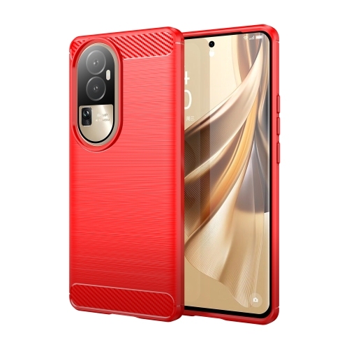 OPPO Reno10 Pro 5G Global / Reno10 Global Brushed Carbon TPU (Red)