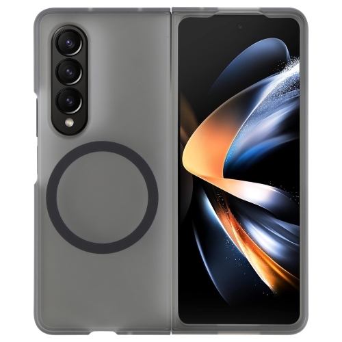 Samsung Z Fold3 5G MagSafe All-Inclusive Shockproof PC Husa (Frosted Black)