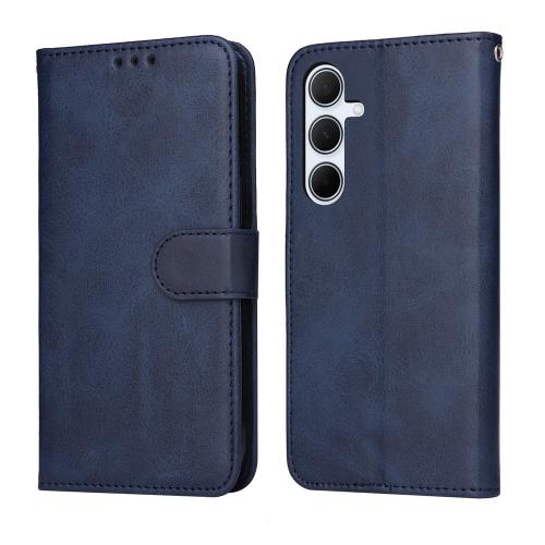 Samsung A56 5G Classic Calf Texture Carte Piele Husa (Blue)