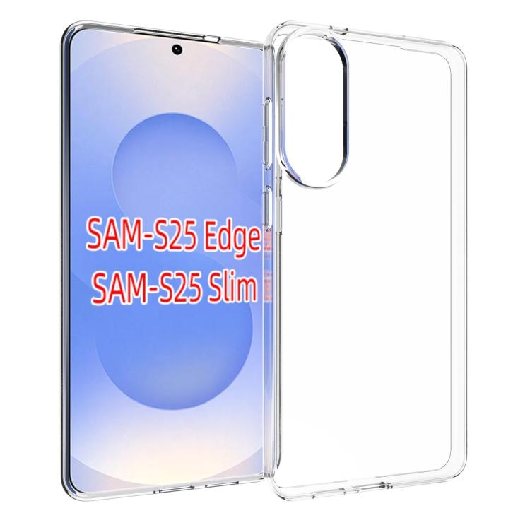Samsung S25 Edge 5G Transparent TPU Case