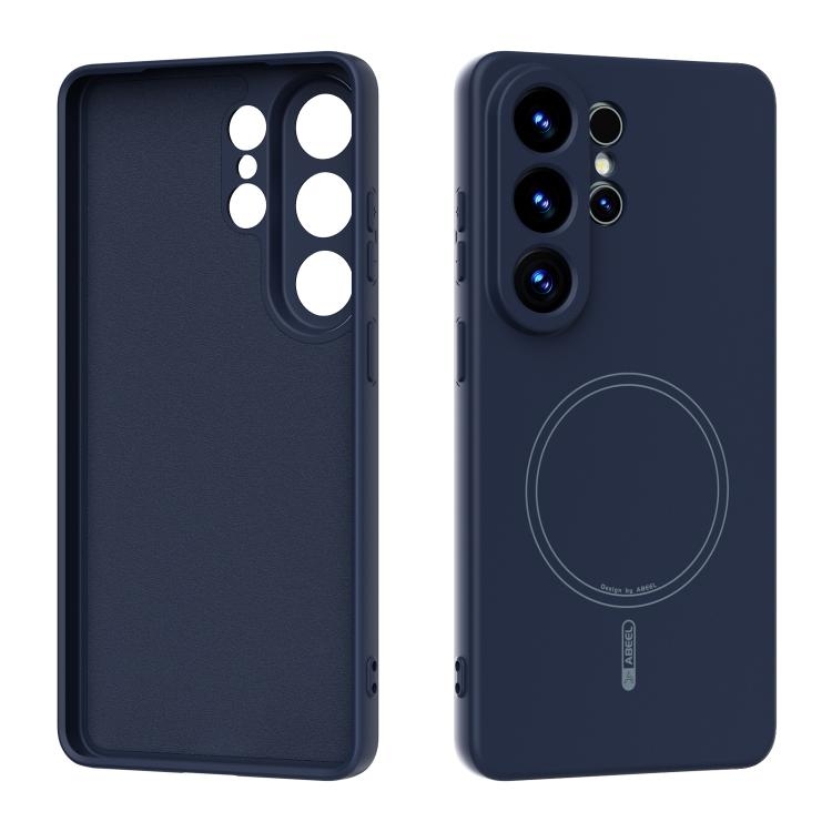 Samsung S26 Ultra 5G ABEEL Skin-friendly Feel Magsafe Liquid Silicone Phone Husa(Blue)