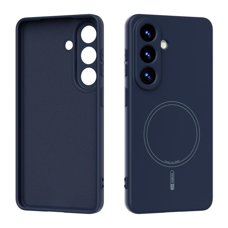 Samsung S26 5G ABEEL Skin-friendly Feel Magsafe Liquid Silicone Phone Husa(Blue)