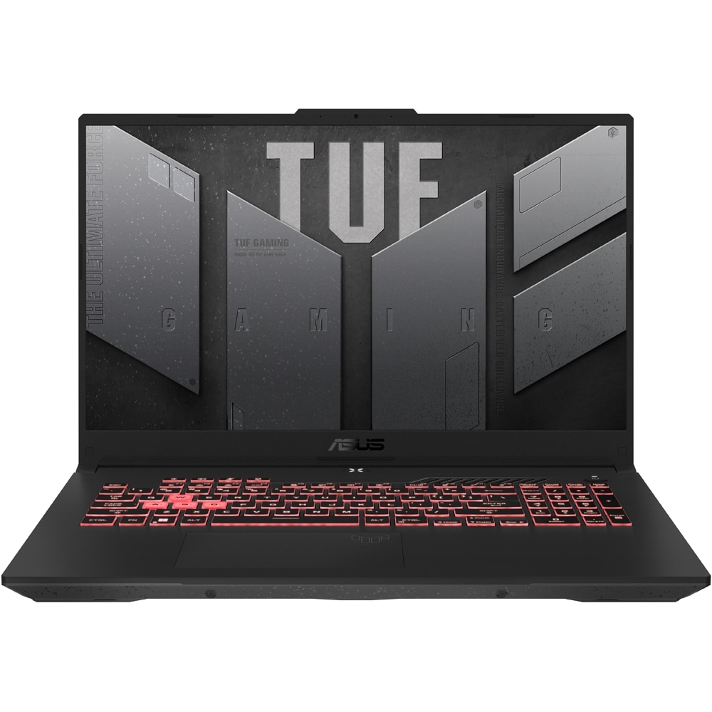 ASUS TUF A17 FA707NUG-HX176, AMD Ryzen 7 7445HS pana la 4.7GHz, 17.3' Full HD, 16GB, SSD 512GB, NVID