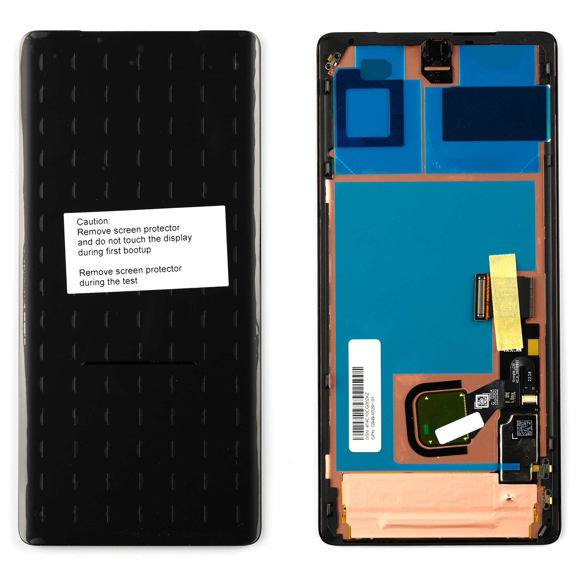 LCD GOOGLE PIXEL 6 PRO BLACK ORIGINAL (SERVICE PACK)