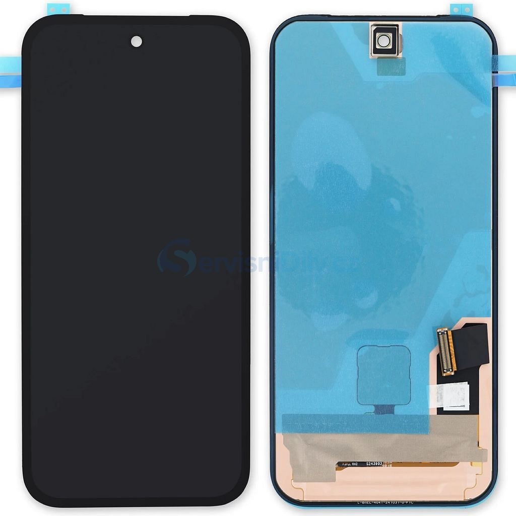 LCD GOOGLE PIXEL 9A BLACK ORIGINAL (SERVICE PACK)