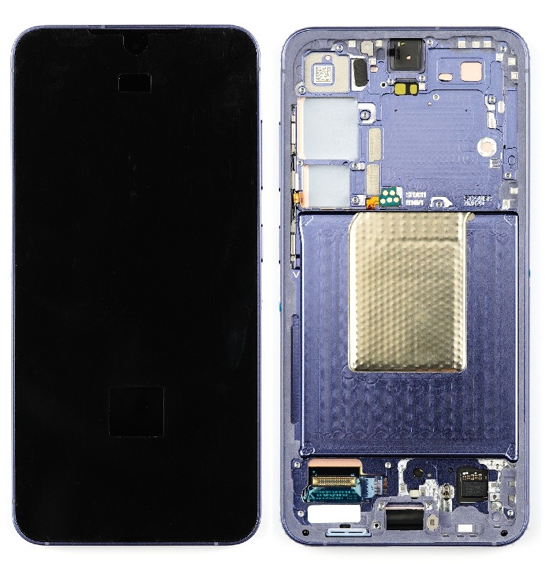 LCD SAMSUNG S24 PLUS / S926 VIOLET WITH FRAME ORIGINAL (SERVICE PACK)