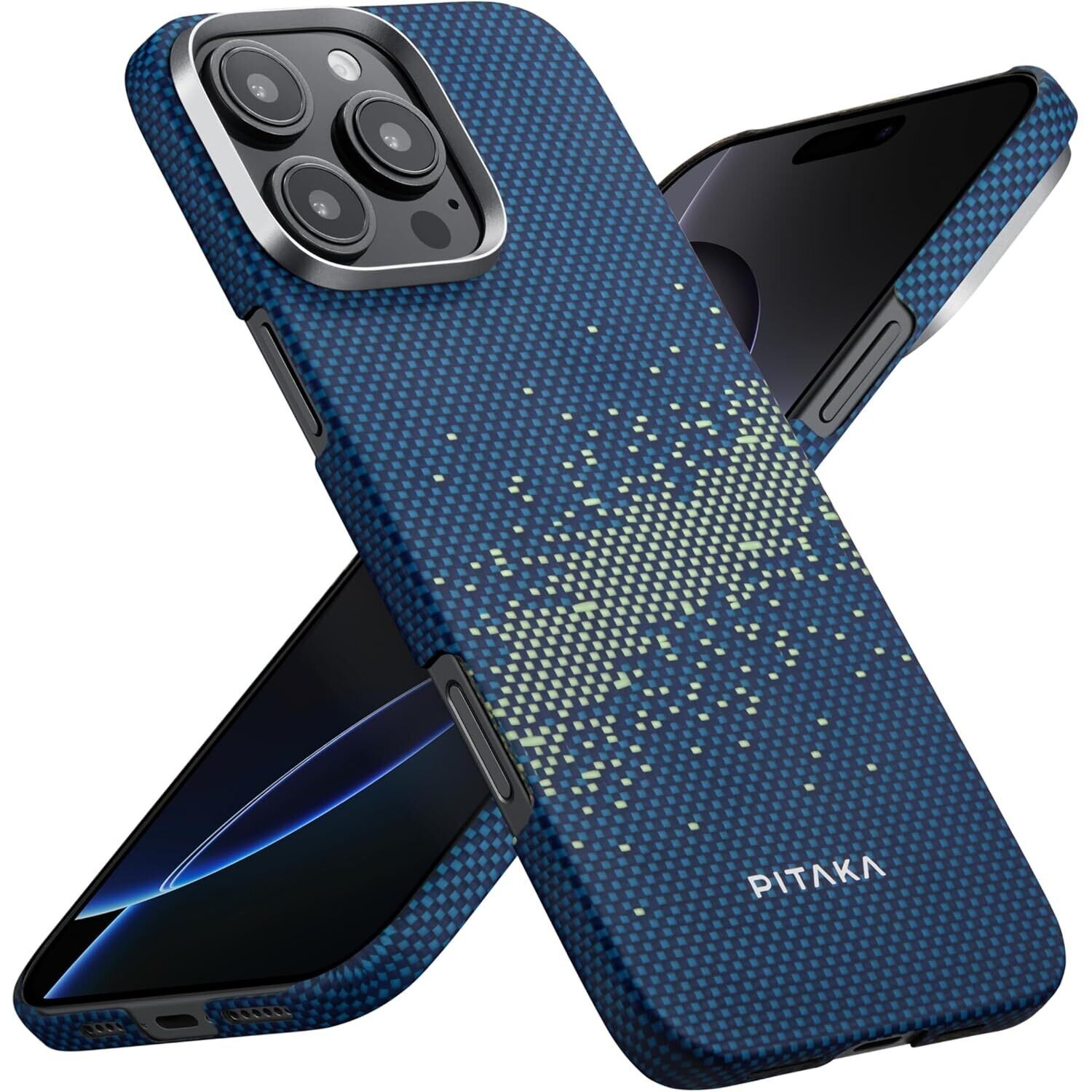 PITAKA Case for iPhone 16 Pro Milky way galaxy