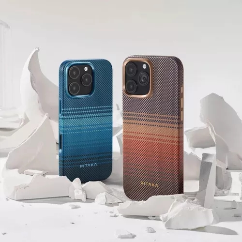 PITAKA Military-Grade Protective Cases for iPhone 16 Pro Max Sunset