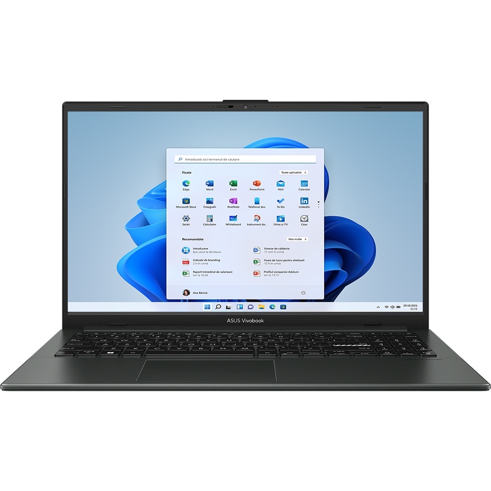 ASUS Vivobook Go 15 L1504FA-BQ4429W, AMD Ryzen 5 40 pana la 4.3GHz, 15.6' Full HD, 8GB, SSD 512GB, A