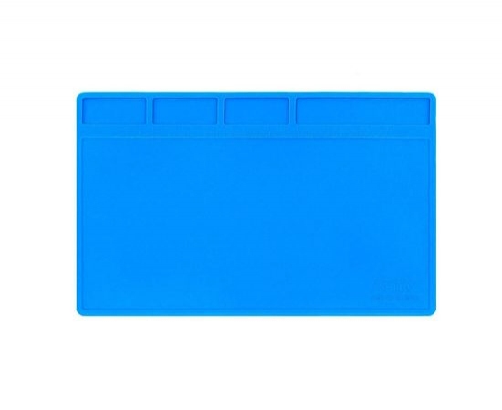 Мат силиконовый, термоустойчивый AIDA S-110, для ремонта портативной техники (280x200мм)