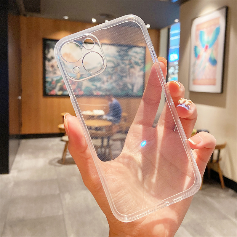 Чехол силиконовый KST для Apple iPhone 12 Прозрачный