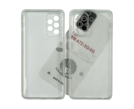 Чехол силиконовый KST для Samsung A72 5G (2021) Прозрачный