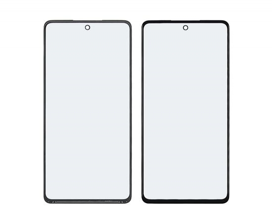 OUTER GLASS LCD SAMSUNG A52 / A525 / S20 FE / G780 BLACK WITH OCA