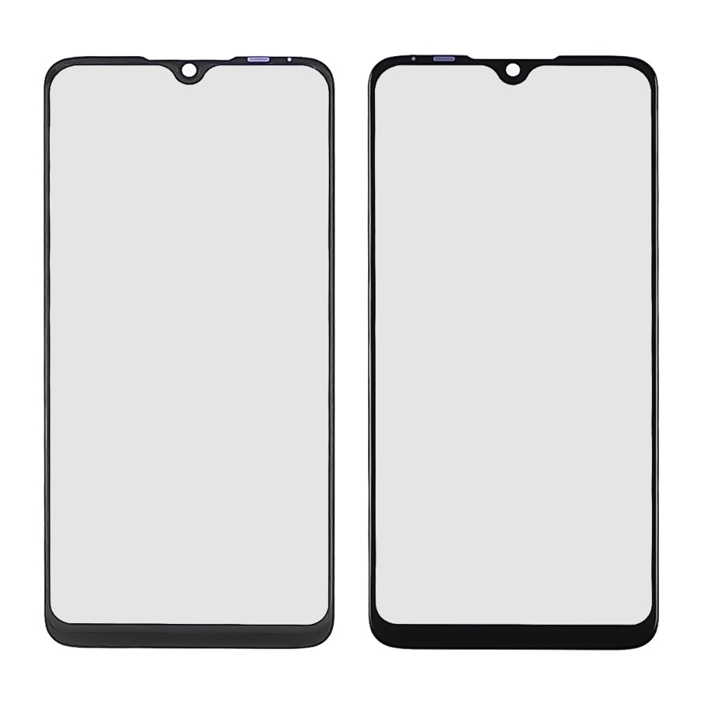 OUTER GLASS LCD Xiaomi Mi A3 чёрное с олеофобным покрытием, закалённое