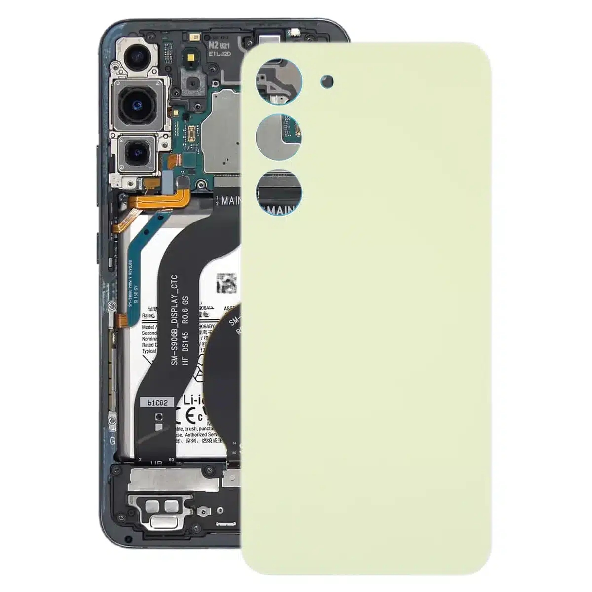 BATTERY COVER SAMSUNG S21 FE / G990 (Olive)
