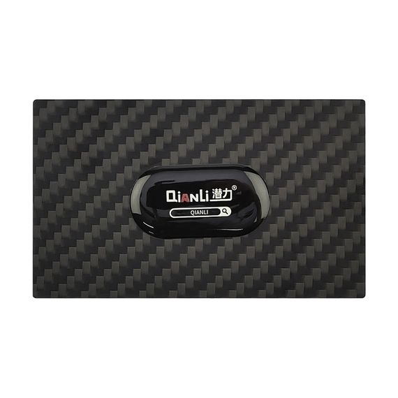 Карта пластиковая QianLi Carbon Fiber Business card shaped (90 x 54 x 0.23 мм)