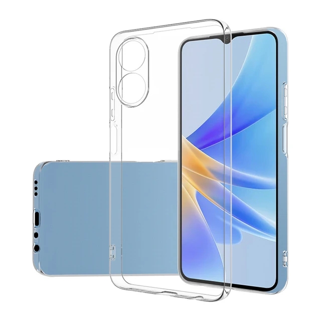 Oppo A17 4G Transparent TPU Case