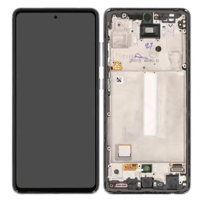LCD SAMSUNG A52 (4G) / A525 / A52 (5G) / A526 SILVER WITH FRAME OLED