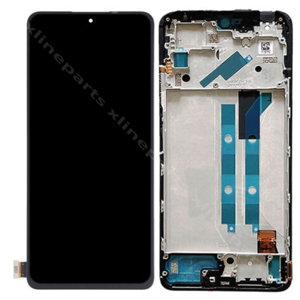LCD XIAOMI REDMI NOTE 11 PRO 4G / 5G / POCO X4 PRO 5G BLACK WITH FRAME IPS