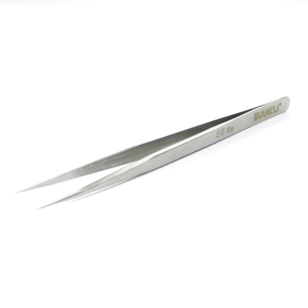 Пинцет прямой BAKU A3 SS-Sa