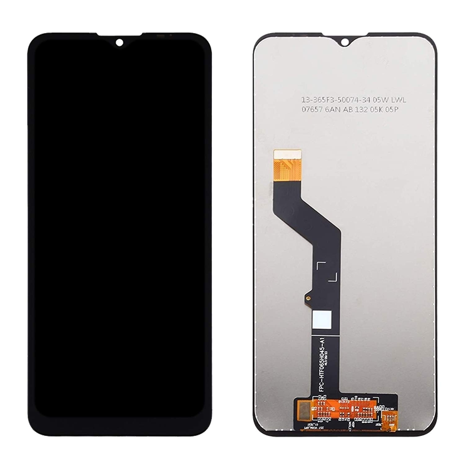 LCD MOTOROLA MOTO E7 Plus / G9 (2020) G9 Play BLACK Original (Service packing)