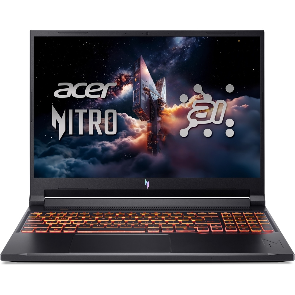 ACER Nitro V16 AI ANV16-42-R2LM, AMD Ryzen 7 260 pana la 5.1GHz, 16' WUXGA, 32GB, SSD 1TB, NVIDIA Ge