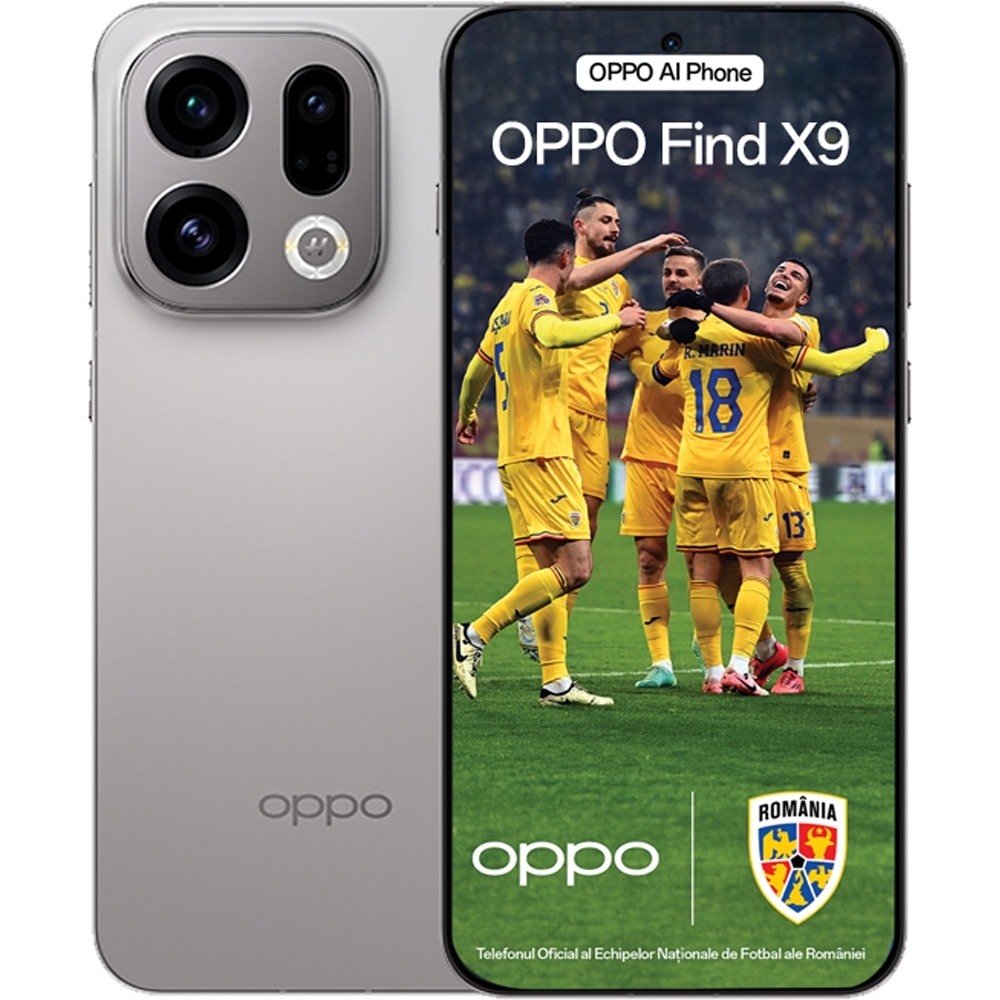 OPPO Find X9, 512GB, 12GB RAM, Dual SIM, Titanium Grey