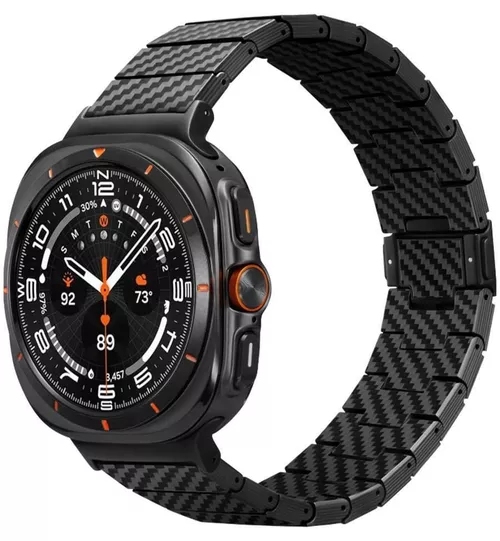 PITAKA PITAKA Carbon Fiber Watch Band (Modern)  for Samsung Galaxy Watch Galaxy Watch Ultra Modern