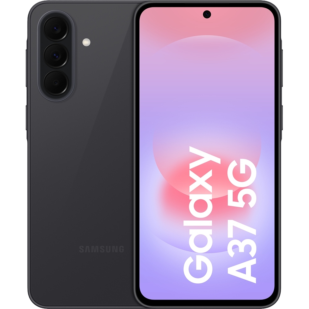 SAMSUNG Galaxy A37 5G, 256GB, 8GB RAM, Dual SIM, Awesome Chacoal