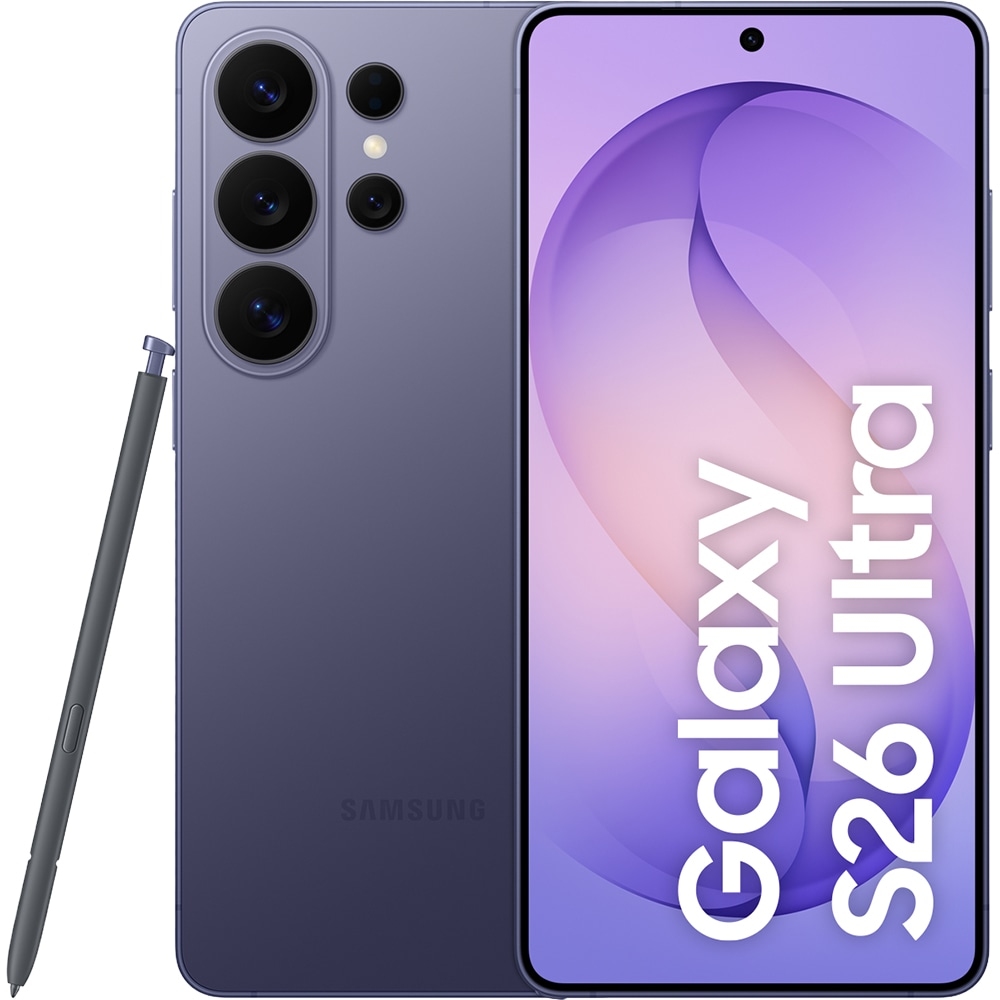 SAMSUNG Galaxy S26 Ultra 5G, 1TB, 16GB RAM, Dual SIM, Cobalt Violet