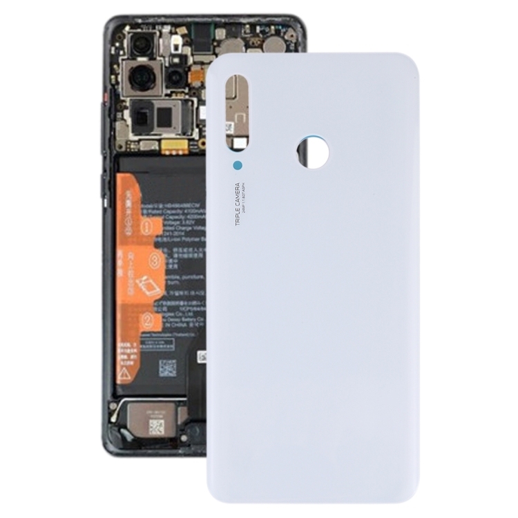 BATTERY COVER Huawei P30 Lite / Nova 4e (White)
